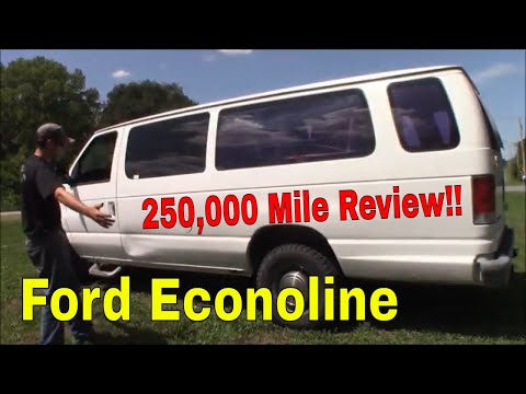 1998 Ford Econoline E350 Van:  250,000 Mile Review