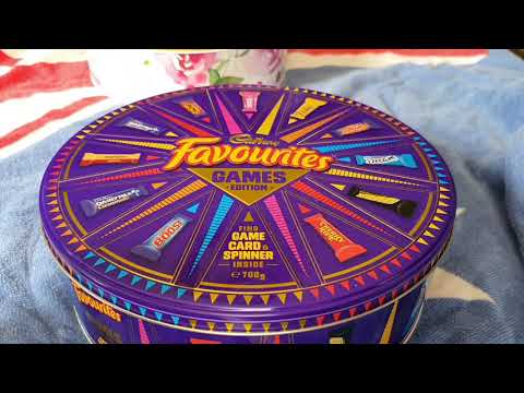 WHAT'S INSIDE of CADBURY  FAVOURITES GAMES EDITION  CHOCOLATES  | SWEEETS
