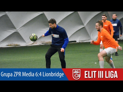 Grupa ZPR Media 6:4 Lionbridge - ELIT III Liga ZIMA 2017