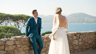 Wedding in St Tropez French Riviera - Wedding videography Provence