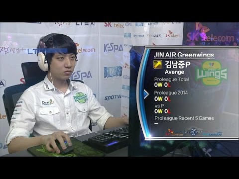 [SPL2014] Avenge(JINAIR) vs Zest(KT) Set5 King Sejong Station -EsportsTV, SPL2014