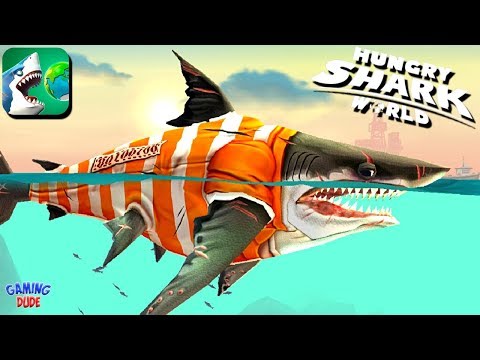 Hungry Shark World Update - New INMATE Shark Skin Unlocked | Android Gameplay HD