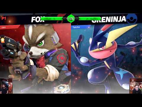 EVAC 20/9/19 - SSBU - Con (Fox) vs DF | Taicho (Greninja) - Grand Finals