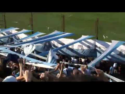El aguante Lanusvs Racing "A la academia la sigo a donde va" Fecha Nº10 2010