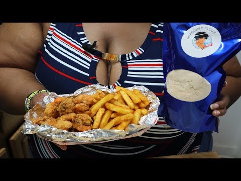 How To Make Fried Shrimp And French Fries