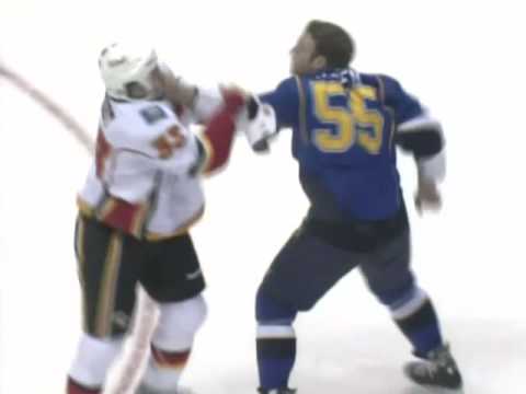 Brandon Prust vs Cam Janssen Dec 15, 2009