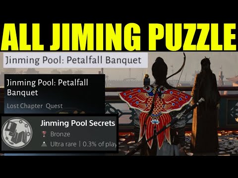 Where winds meet - Jinming Pool Quest Guide Walkthrough (Jinming pool Secrets achivement) |