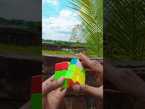 How to solve Rubik's cube (Y parm) #short