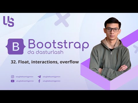 Bootstrap | 32. Float, interactions, overflow