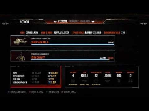 Chieftain Mk.6 in Comarca Roja:10K damage conbined :Wot console - World of Tanks console