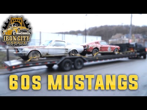 Two 1967 Ford Fastback Mustangs - Muscle Car Rescue