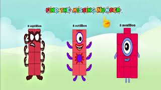 Big Numbers for Kids! 🚀 Find the Missing Million, Billion & Trillion | Number Blocks Fun