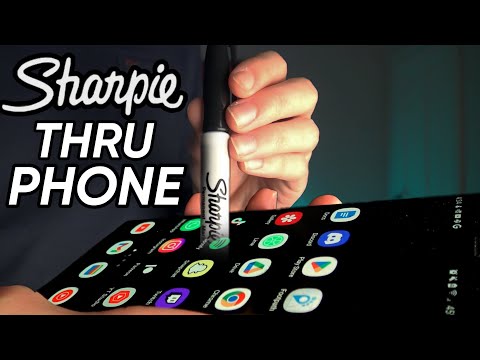 HARDCORE Sharpie Thru Phone! - TUTORIAL