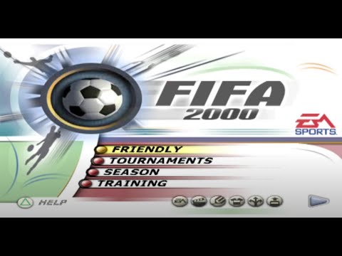 FIFA 2000 - Manchester United Gameplay [PS1 RETRO SERIES]