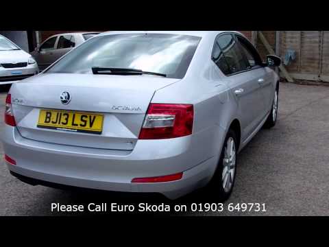 BJ13LSV Skoda Octavia 2.0 TDi CR Elegance (150PS) DSG 2l JCB EURO SKODA WORTHING