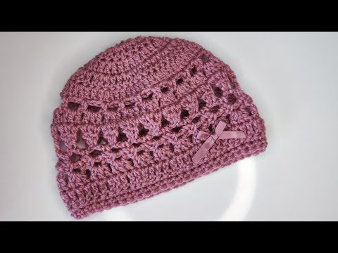 #85 How to crochet a baby hat