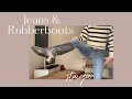 Jeans And Rubberboots