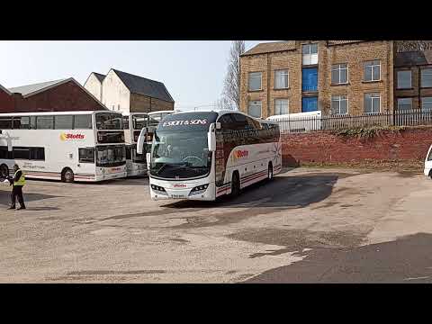 Stotts Coaches | YN12 BVE | Volvo B9R  Plaxton Elite