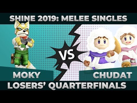 moky vs ChuDat - Losers' Quarterfinals: Melee Singles Top 12 - Shine 2019 | Fox vs Ice Climbers