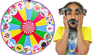 Kids Play with a Magic Wheel!