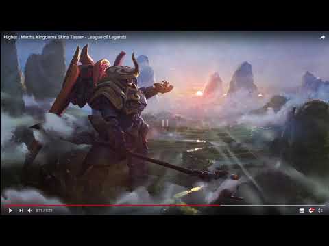 Higher | Mecha Kingdoms Skins Teaser - League of Legends reaction
