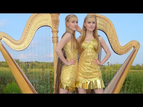 Now We Are Free (GLADIATOR Theme) - Harp Twins (Camille and Kennerly)