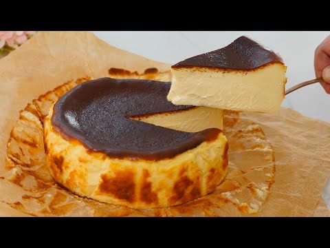 BASQUE CHEESECAKE Super Easy Recipe
