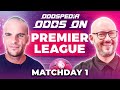 Odds On: Premier League 2023/24 Matchday 1 - Free Football Betting Tips, Picks & Predictions