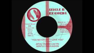 Gentle Persuasion - You Never Say I Love You