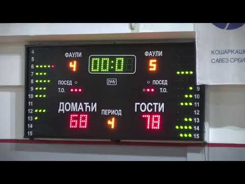 1ZLS 3. kolo / KŽK Partizan 1953 - ŽKK Radivoj Korać / 19.10.2019.