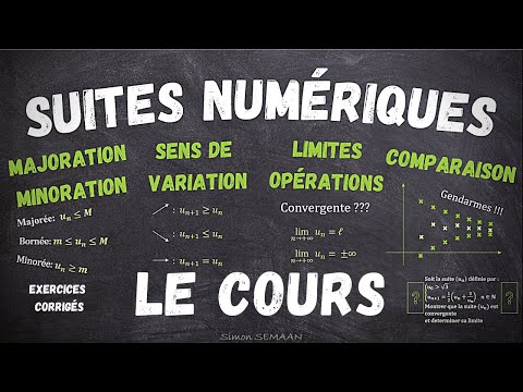 LES SUITES NUMÉRIQUES : Cours et Exercices