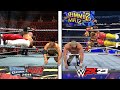WWE Smackdown vs Raw 2011 vs WWE 2K23 !! (Epic Finishers Comparison )