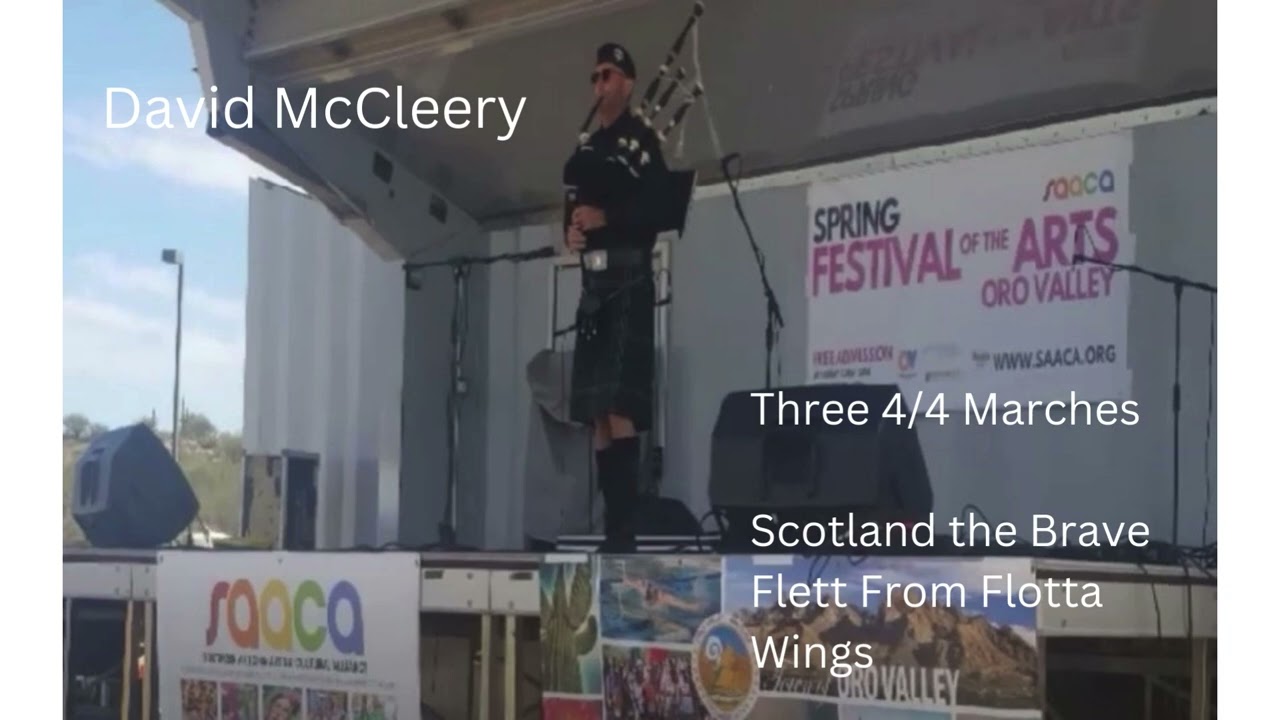 Promotional video thumbnail 2 for Dave McCleery, Bagpiper