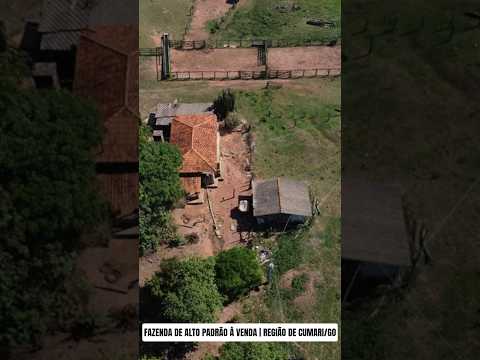 FAZENDA DE ALTO PADRÃO À VENDA | REGIÃO DE CUMARI/GO