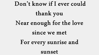 Boyzone | Light Up the Night | Lyrics