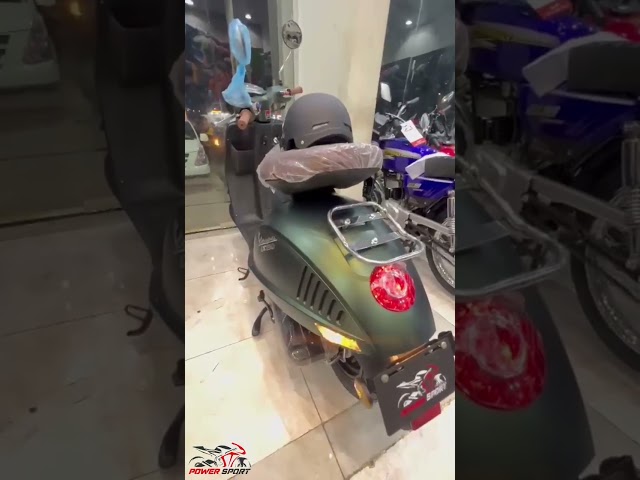 دراجة نارية عجيب الإيطالي لون رمادي