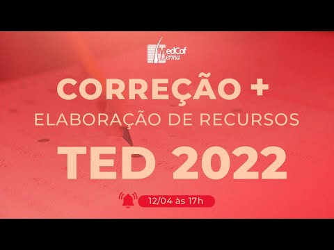 CORREÇÃO 1ª FASE TED 2022 + ELABORAÇÃO DE RECURSOS (TÍTULO DE ESPECIALISTA EM DERMATOLOGIA)