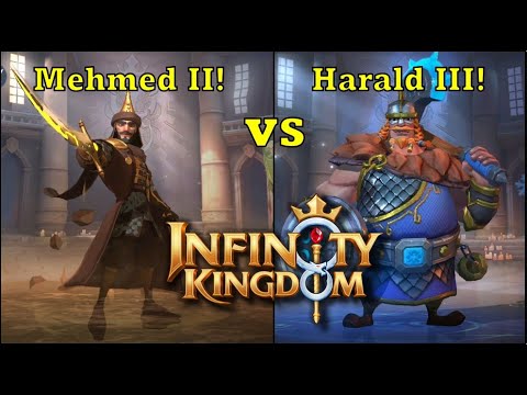 Infinity Kingdom - Mehmed II vs Harald III.  Who Does the Most Damage in a Water March?