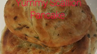 Yummy Scallion Pancake #food #pancake #scallionpancake