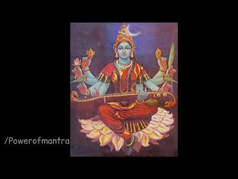 Neela Saraswati Mantra 1008 times / Om hreem shreem hreem aim hoom Neela Sarasvati phat svaha