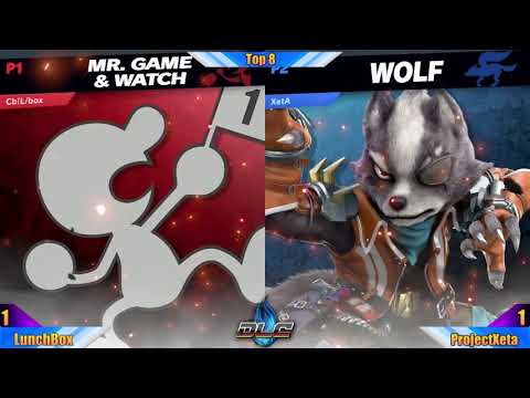 Ultimate SmashaPalooza #9: Losers - ProjectXeta (Wolf) vs Lunchbox (G&W)