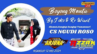 Download lagu 🔴 Live -  Tunda, BOYONG MANTU  Bg JOKO & Rr WIWIT, CS NGUDIROSO, AZZAM Audio, Sangup 12 Mei  2024 mp3