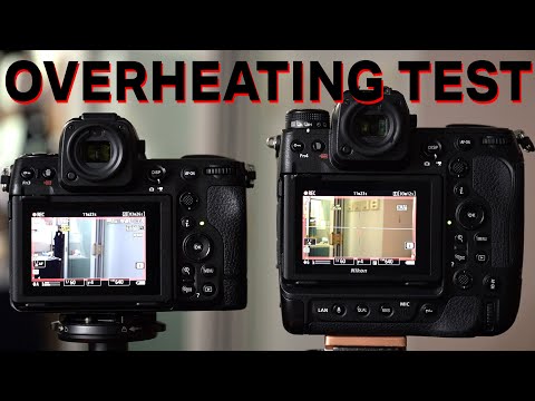 Nikon Z8 - Video OVERHEATING & Battery Testing (VS Z9)