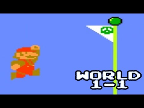¿Se Puede Pasar La Bandera Del Primer Nivel En Super Mario Bros?