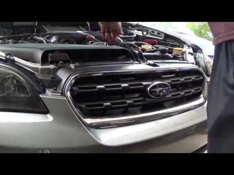 How to Remove Grille Assembly - 2005 Subaru Outback