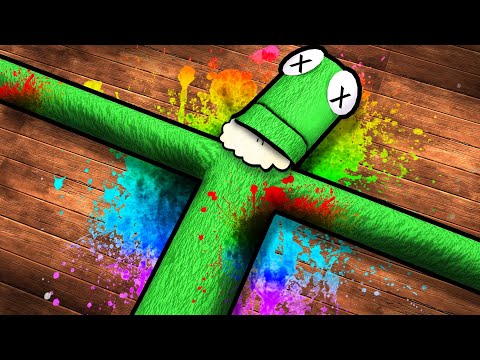 GREEN DEATH in Roblox Rainbow Friends