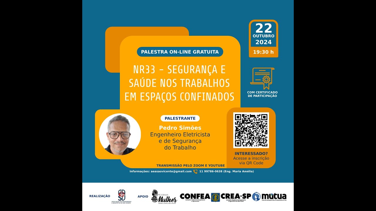 NR33 SEGURANÇA E SAÚDE NO TRABALHO EM ESPAÇOS CONFINADOS