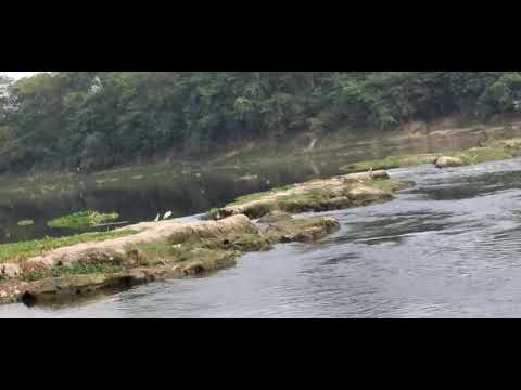 Natural beauty Gomati River beach