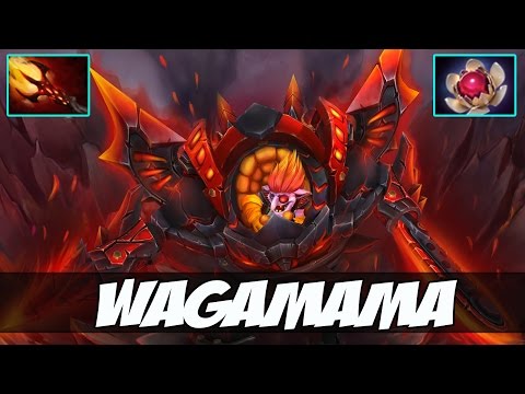 Wagamama 8100 MMR Plays Timbersaw with Dagon and Lotus Orb - Dota 2