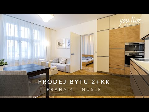 Prodej bytu 2+kk, 50m², Praha 4 - Nusle